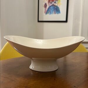 Crate & Barrel Eva Zeisel Pedestal Fruit, Serving Bowl